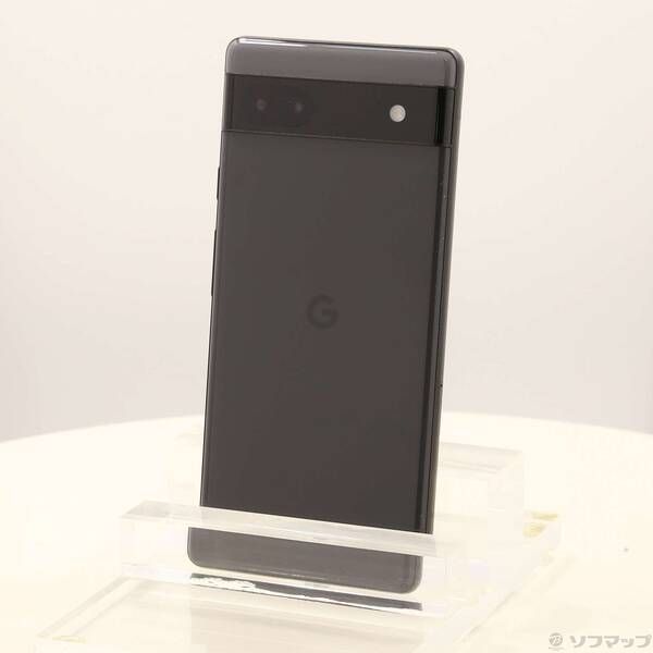 〔品〕 Google Pixel 6a 128GB チャコール GB17L Softbank SIMフリー【349】