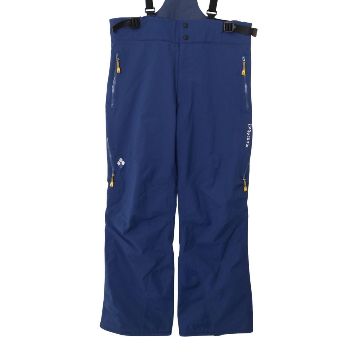 モンベル mont-bell ビブパンツ L メンズ スキー スノボ 防寒 防水 シンサレート ドライテックインシュレーテッドビブ