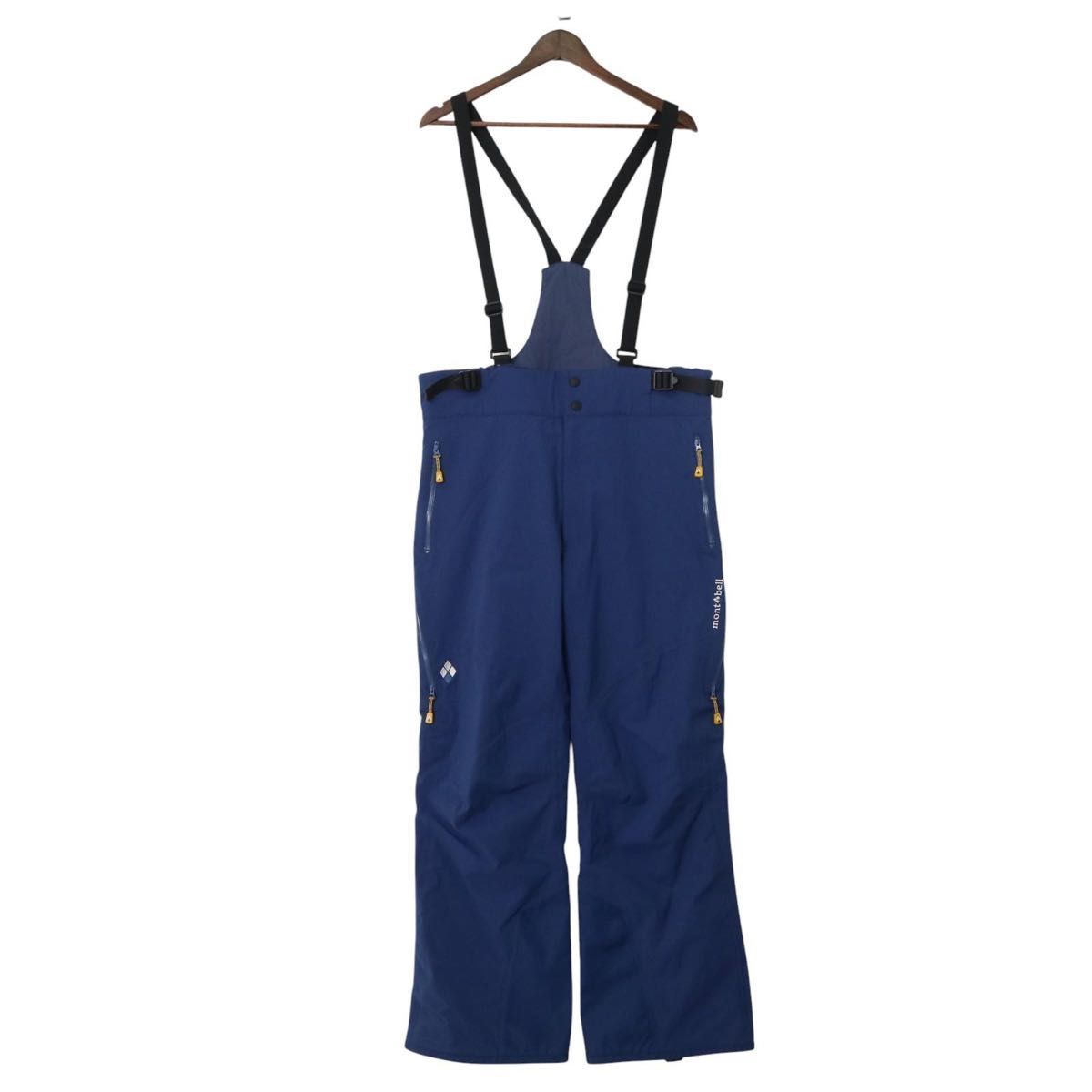 モンベル mont-bell ビブパンツ L メンズ スキー スノボ 防寒 防水