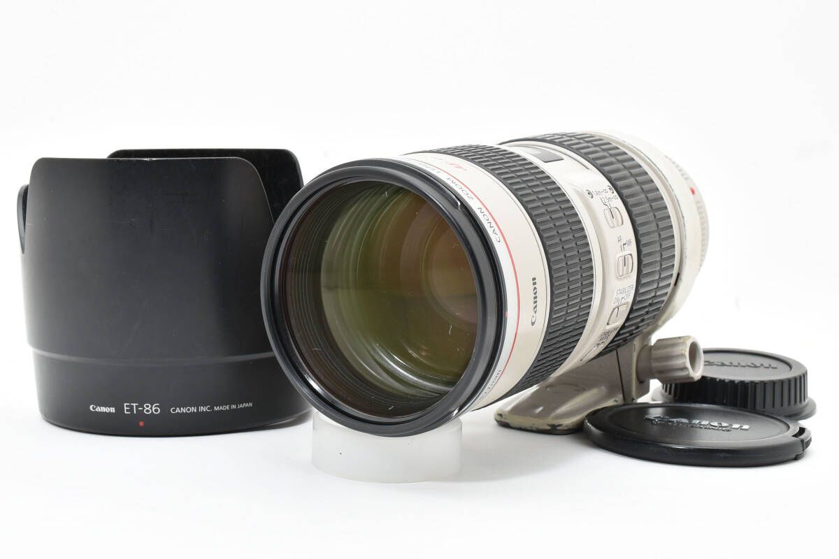 キヤノン Canon EF 70-200mm F2.8L IS USM 望遠ズームレンズ L67 7028