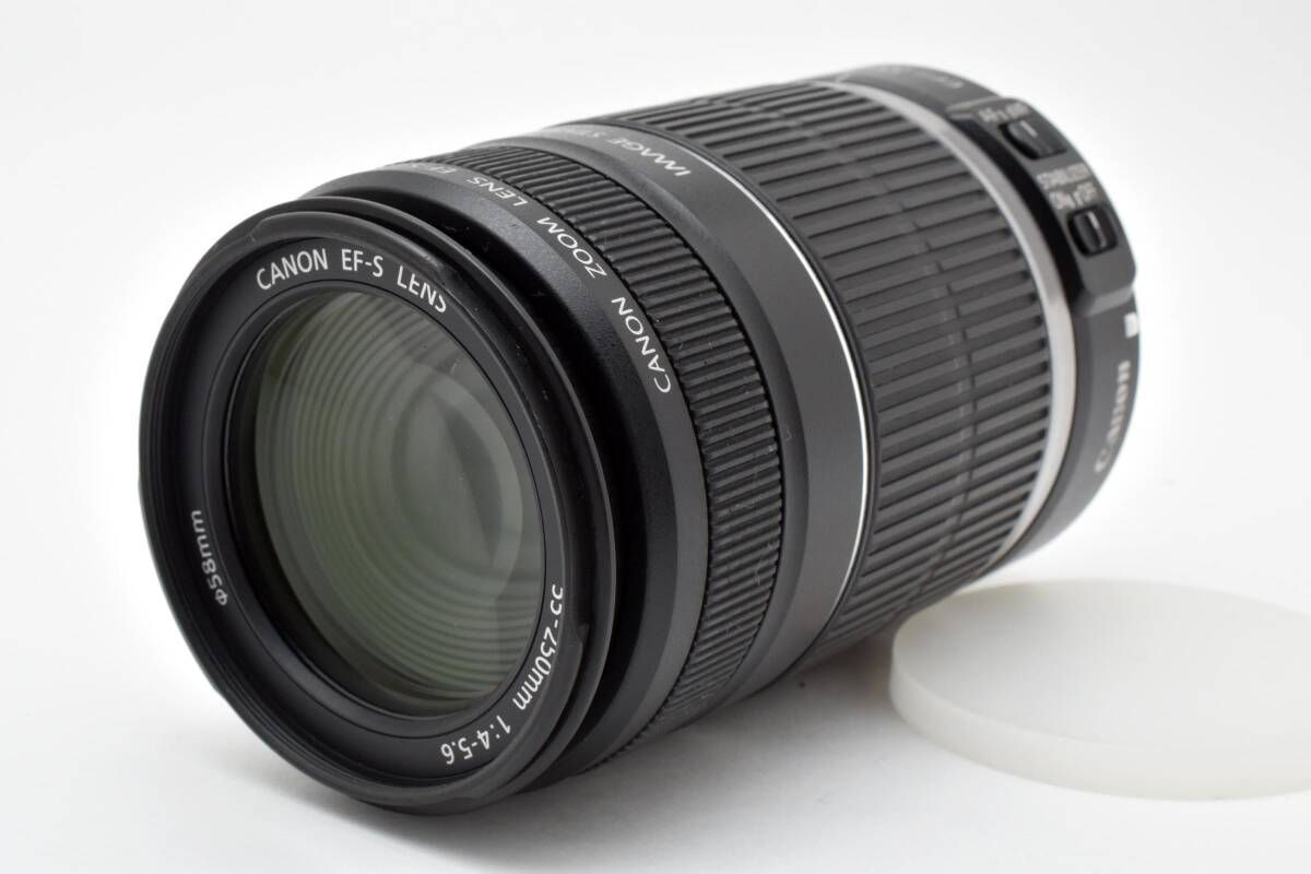 キヤノン Canon EF-S 55-250mm F4-5.6 IS AFレンズ L44 7017