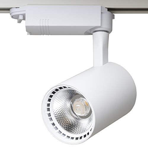 業務用 大光量 ダクトレール用 LED スポットライト ST-RL18W 150W 型 18W ビーム角 45度 フリッカーレス スタティック点灯方式 2年保証 白 電球色 3000K da6ed20d