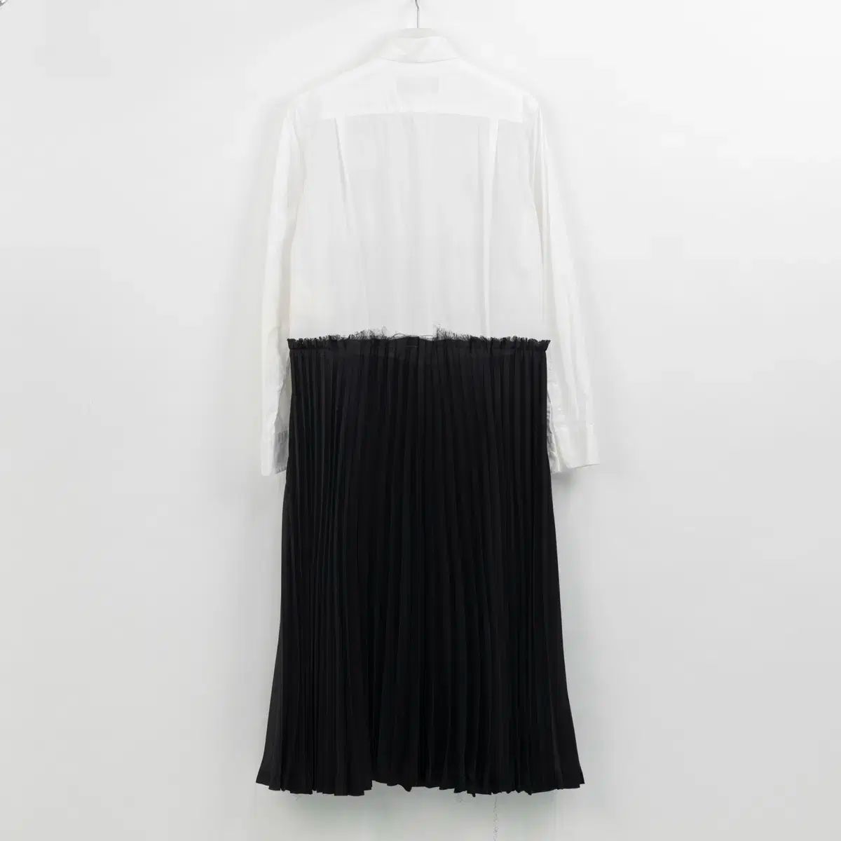 コム デ ギャルソン ヴィンテージ シャツ プリーツ スカート ONE PIECE M