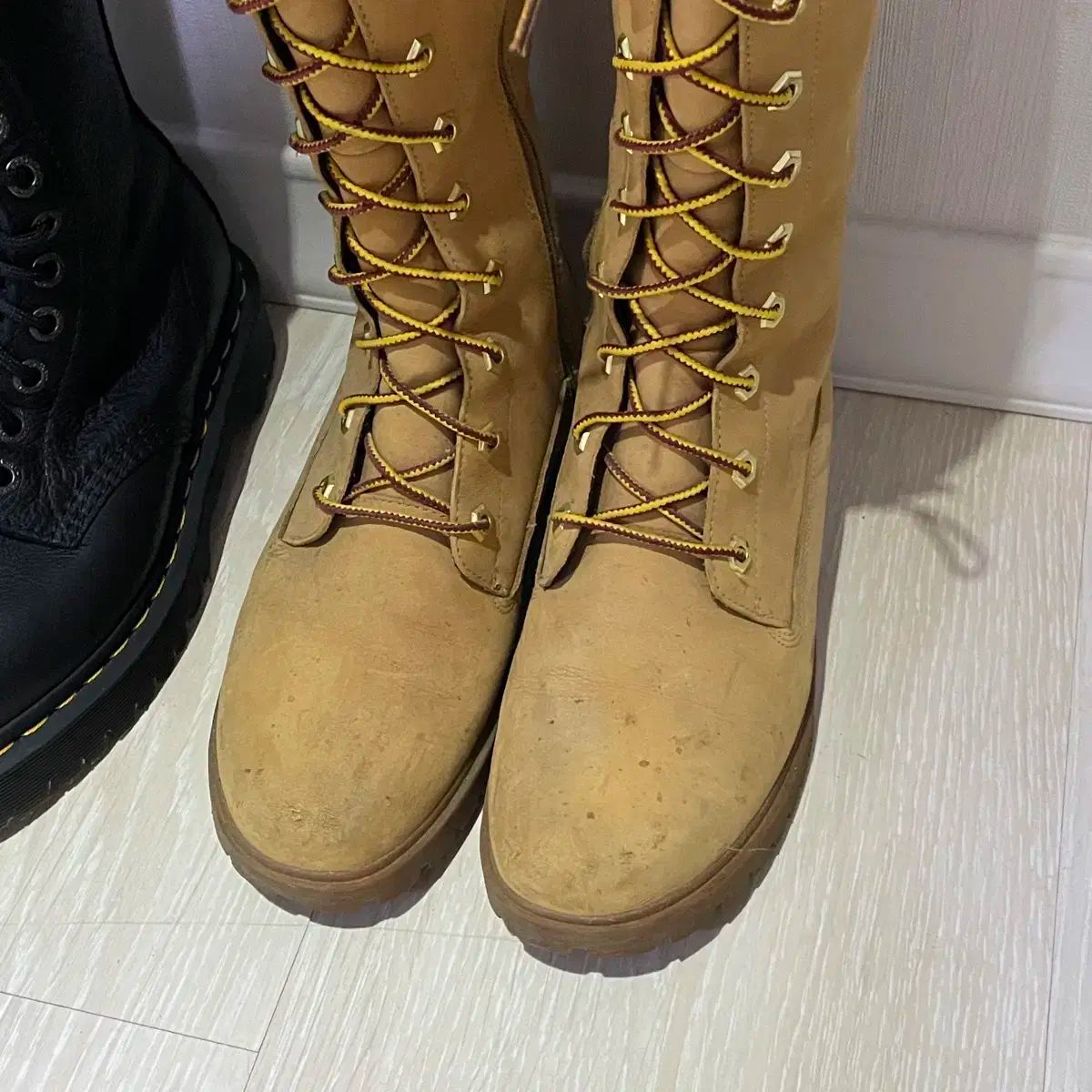 uk 4 5 ティンバーランド 14インチ ロングブーツ キャメル ブラウン 235