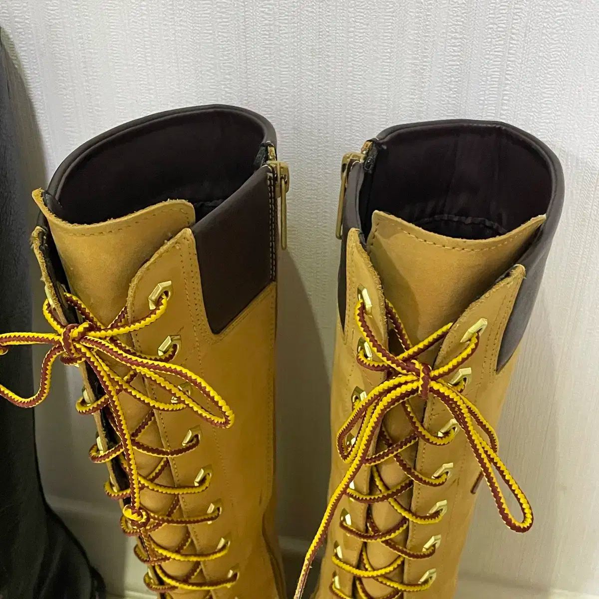  uk 4 5 ティンバーランド 14インチ ロングブーツ キャメル ブラウン 235 その他 ブーツ