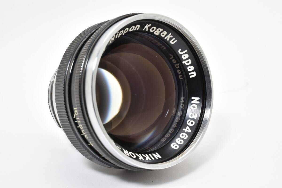 Nippon Kogaku NIKKOR-S・C 5cm F1.4 Sマウント ニコン 【希 少】NIPPON KOGAKU NIKKOR-S・C 5cm F1.4 ALL Black 整備