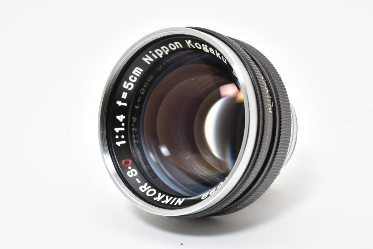 上品 ニコン NIKON Nippon Kogaku NIKKOR-S C 5cm F1.4 ニコンSマウント YM8888＃13