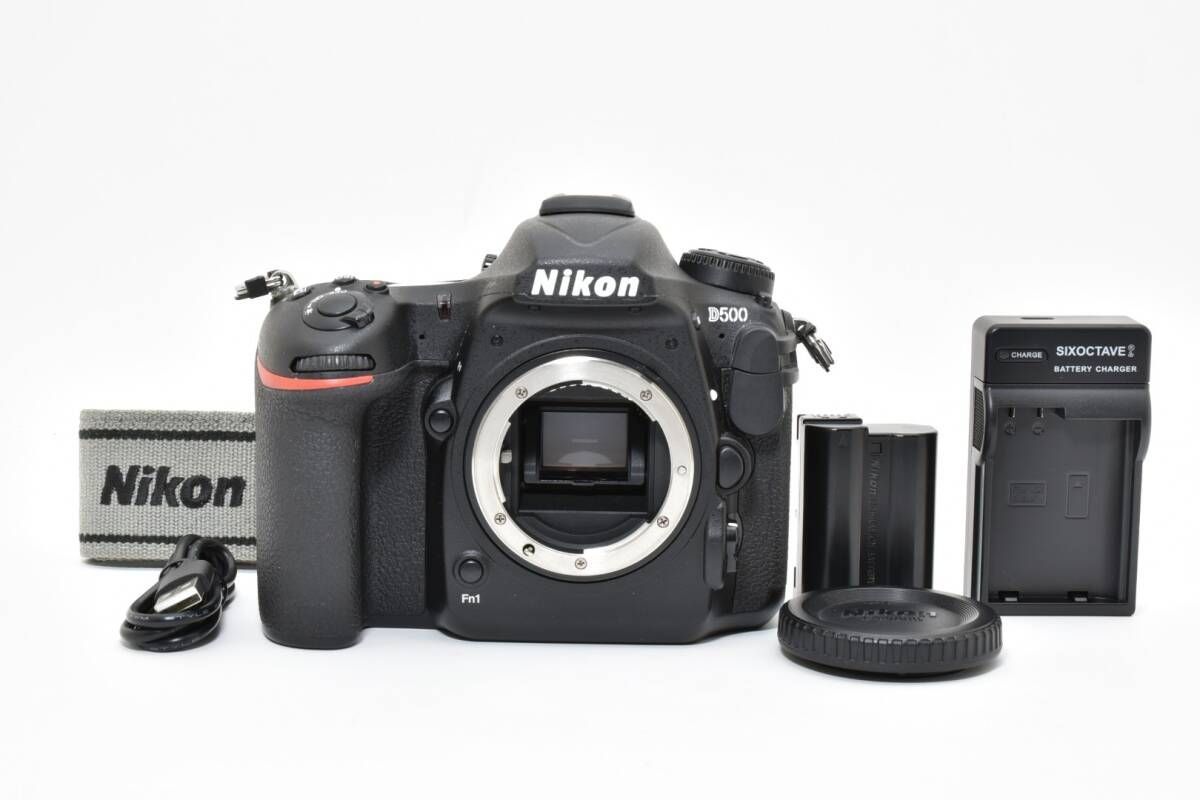 ☆極上品☆《ショット数4,288回 》ニコン NIKON D500 ボディ☆ YAM8899