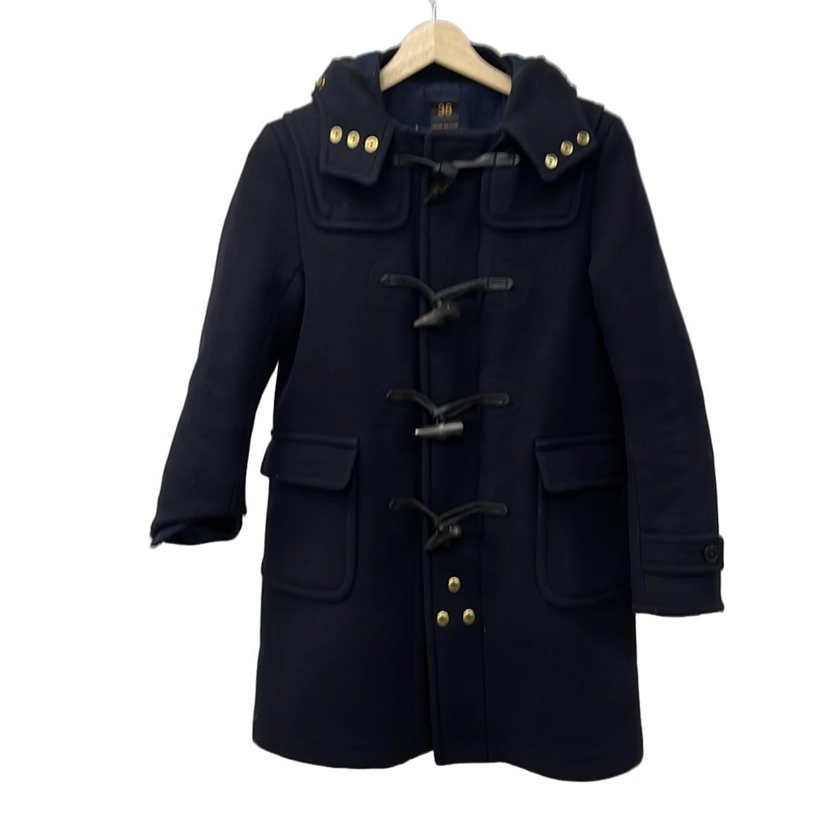 SCYE BASICS サイ ベーシック ダッフルコート サイズ38 M レディース - ダークネイビー 長袖 冬