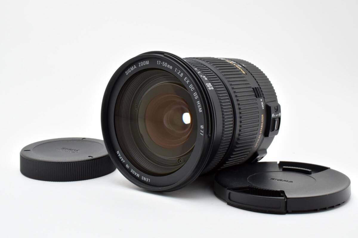 上品 シグマ SIGMA 17-50mm F2.8 EX DC OS HSM キヤノン用 標準ズームレンズ L19 7026