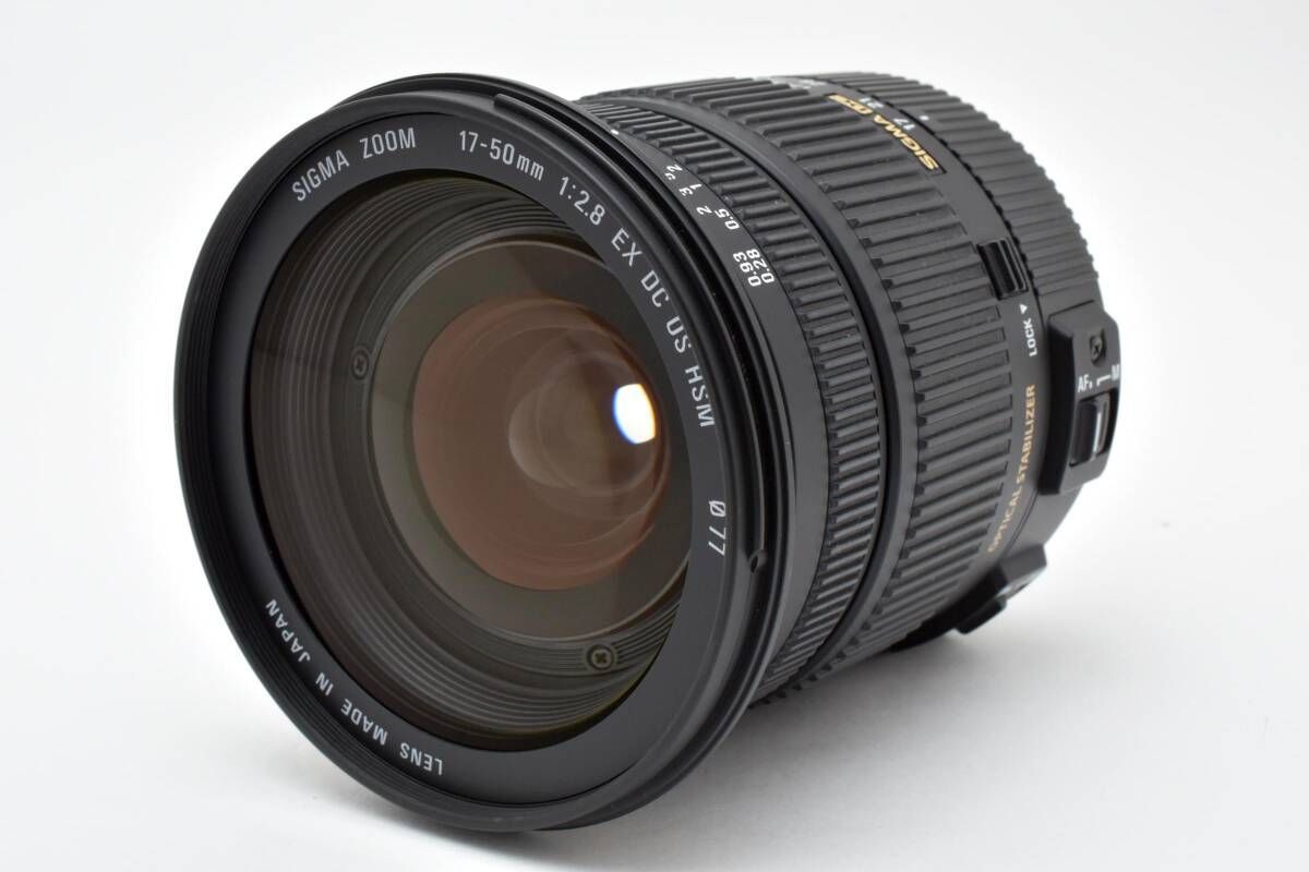 上品 シグマ SIGMA 17-50mm F2.8 EX DC OS HSM キヤノン用 標準ズームレンズ L19 7026