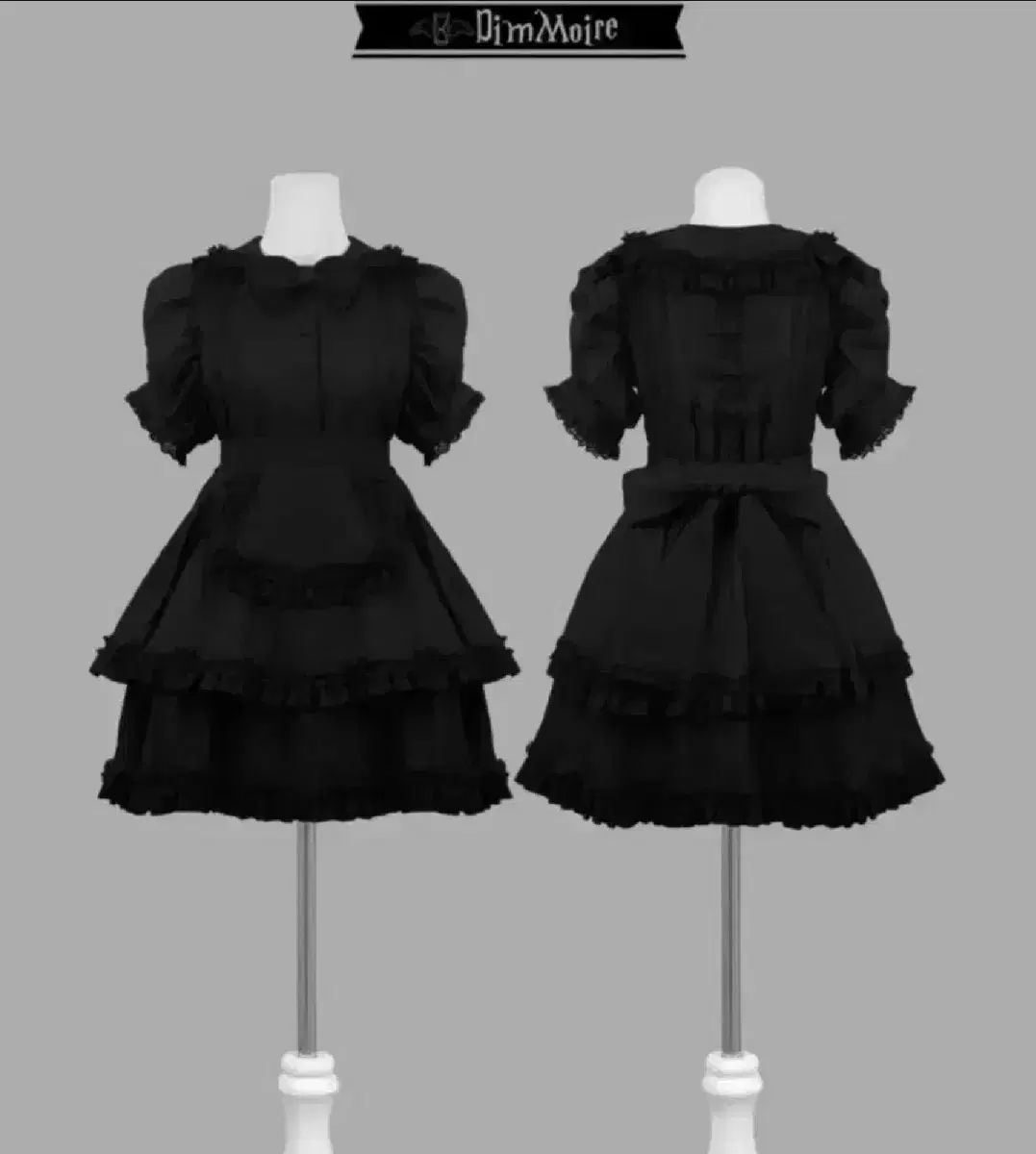 ディムモアール dimmoire ジェルメイド2 黒 地雷系