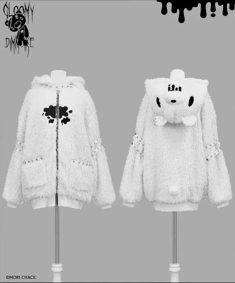 新品　XLサイズ　グルーミー×ディムモアール　グルーミーいたずらニット　地雷系 GLOOMY×DimMoire グル～ミ～いたずらニット/Black XL