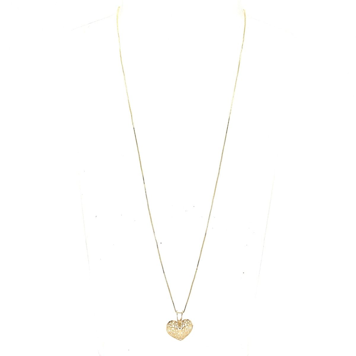 Unbranded ノーブランド ネックレス K 14 YG 総重量 1 6 g