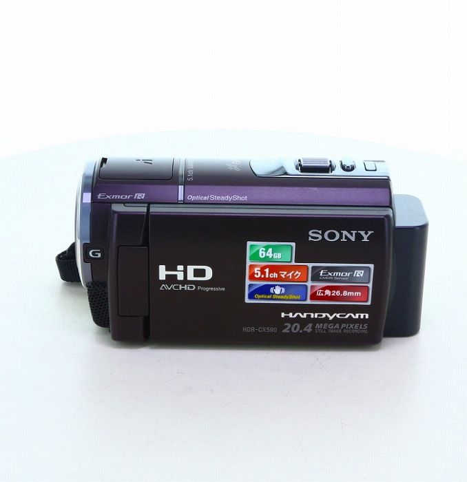  ソニー SONY HDR CX 590 V ボルドブラウン その他 カメラ