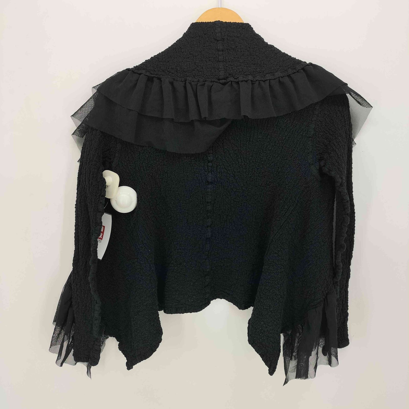 ミー イッセイミヤケ me ISSEY MIYAKE 07AW 襟シフォンデザイン