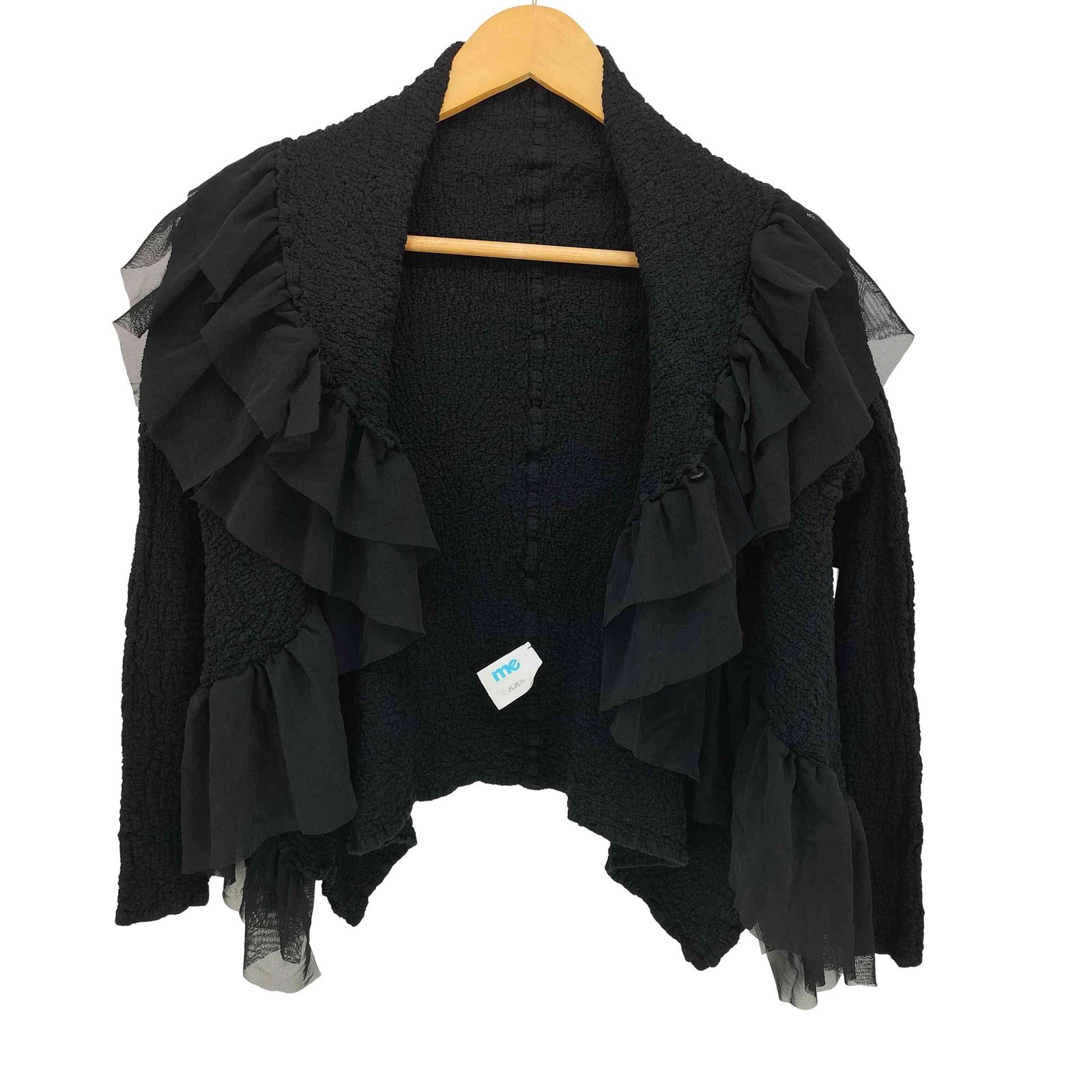 ミー イッセイミヤケ me ISSEY MIYAKE 07AW 襟シフォンデザイン