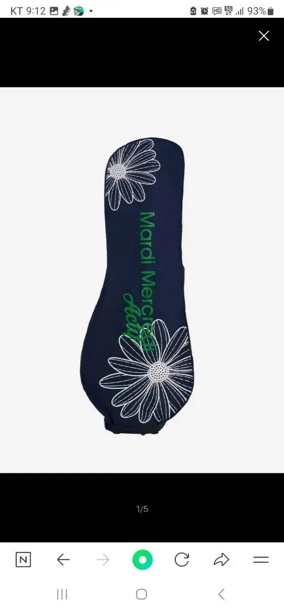 マルディメクルディ ゴルフ クラブ カバー ネイビー