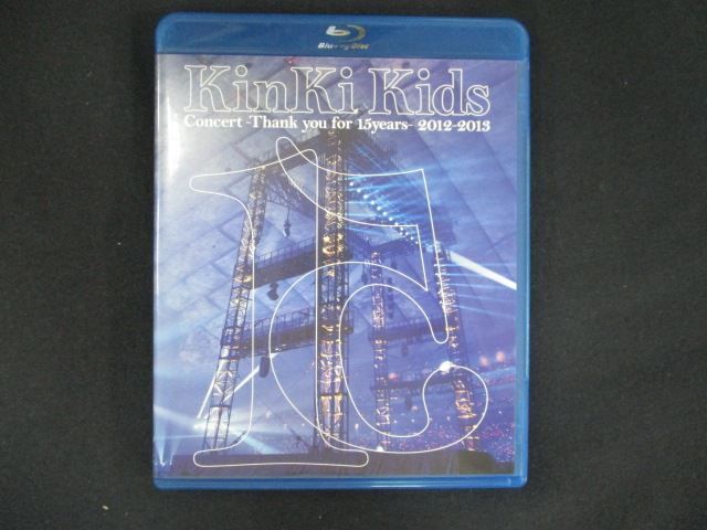 0191 中古BD＃ KinKi Kids Concert -Thank you for 15years- 2012-2013