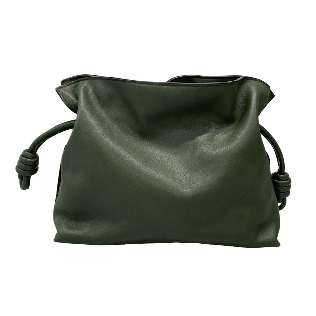 フラメンコクラッチ ダークグリーン