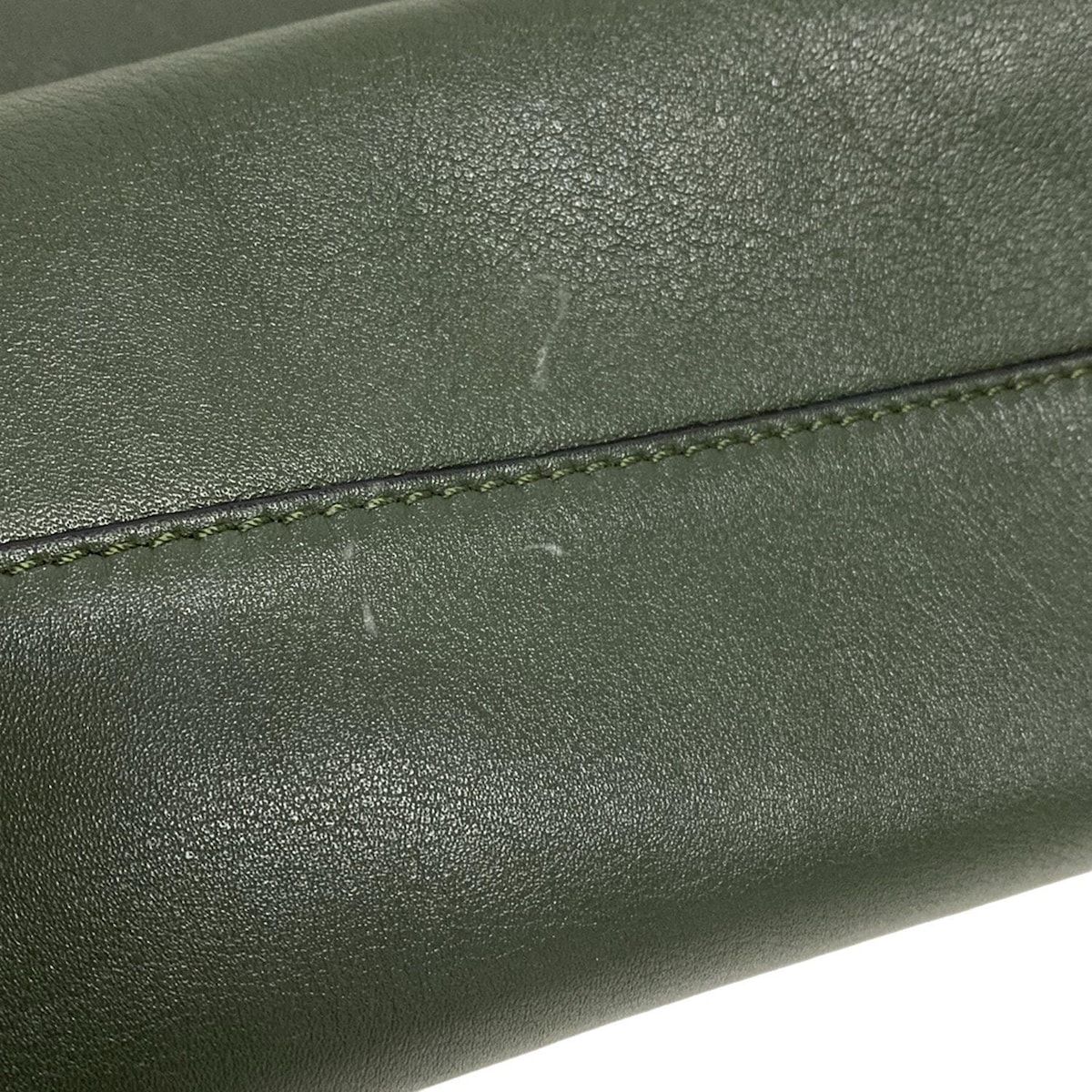  LOEWE ロエベ クラッチバッグ フラメンコクラッチ ダークグリーン クラッチバッグ バッグ