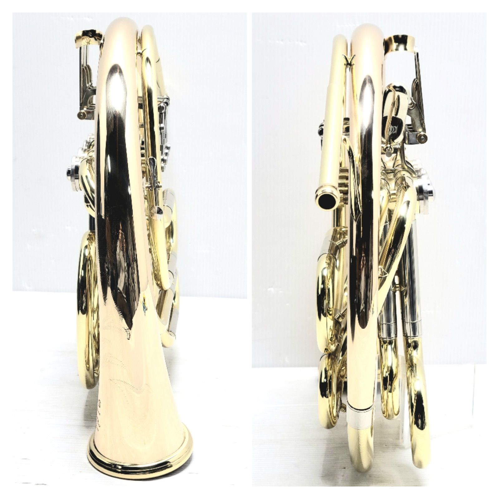 美品】EYS OHR02-203 フルダブルホルン ケース付き - メルカリ
