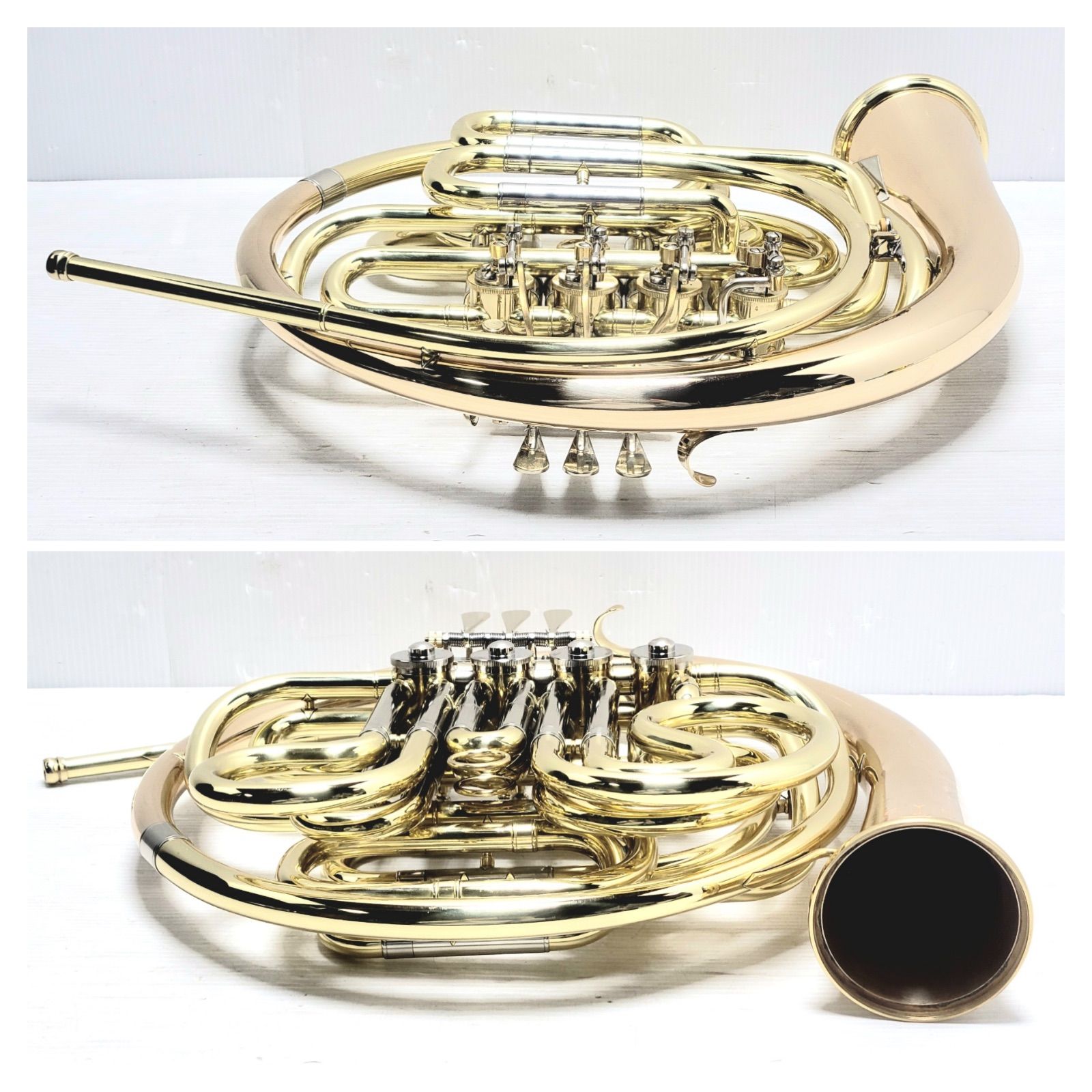 美品】EYS OHR02-203 フルダブルホルン ケース付き - メルカリ
