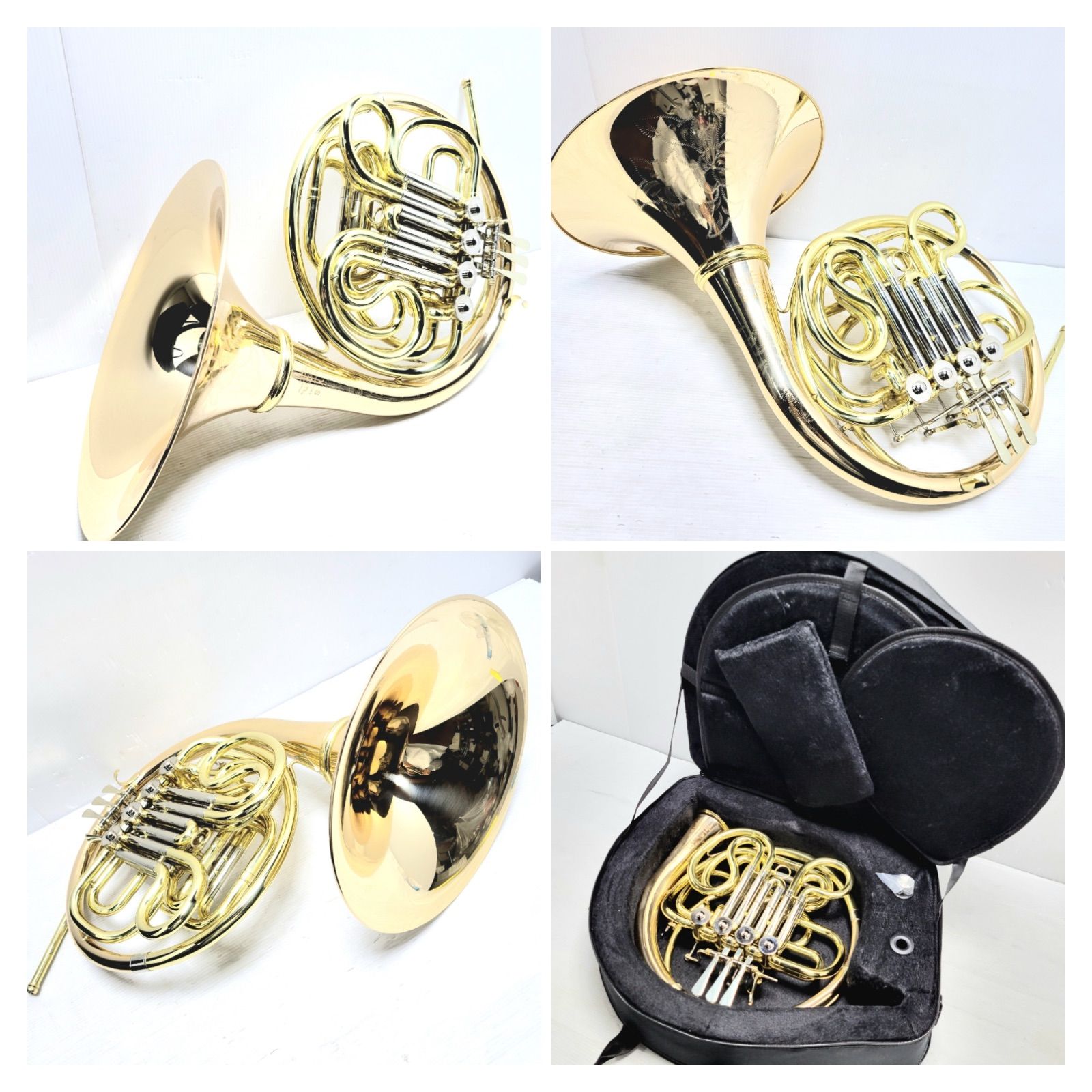 美品】EYS OHR02-203 フルダブルホルン ケース付き - メルカリ