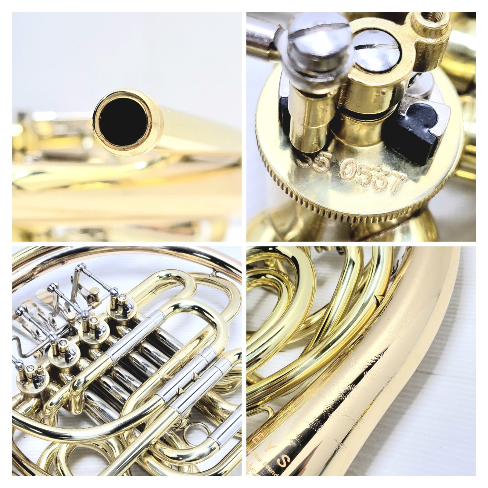 美品】EYS OHR02-203 フルダブルホルン ケース付き - メルカリ