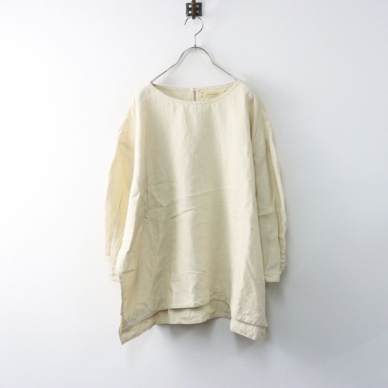 美品 スズキタカユキ suzuki takayuki リネンワイドプルオーバー