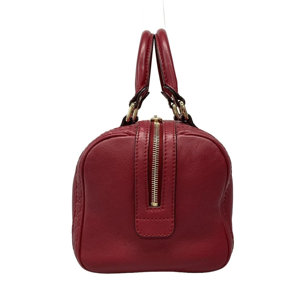 GUCCI グッチ ハンドバッグ ジョイ マイクログッチシマ 269876 レッド ミニボストン レザー