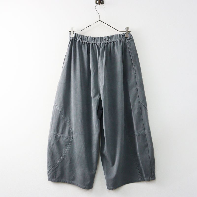 センソユニコ 慈雨 ジウ Sensounico 立体裁断 ワイドカーブパンツ 38