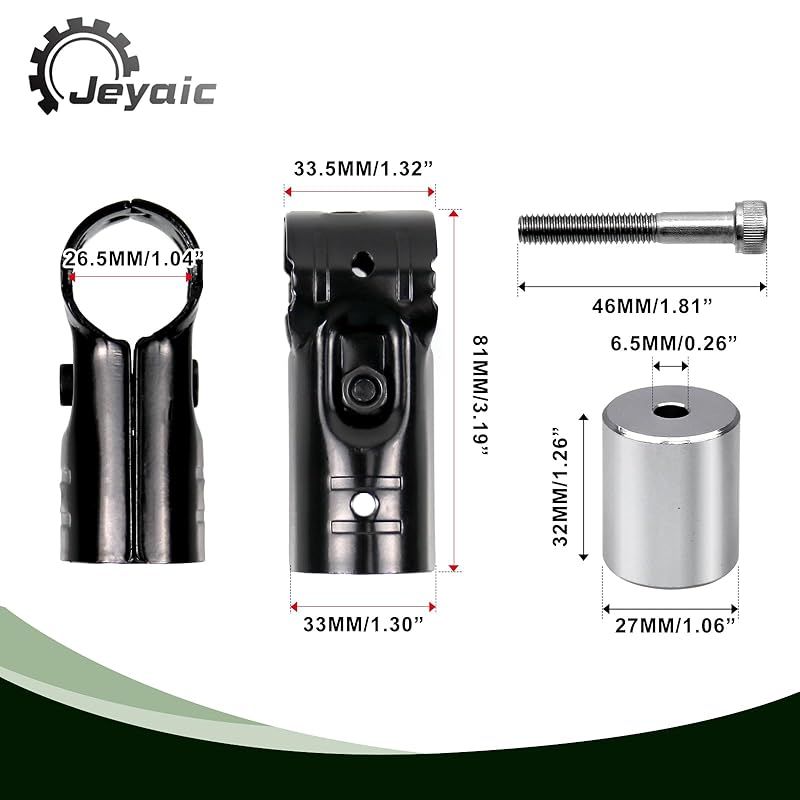 Jeyaic φ28イレクターパイプ用の車用ルーフキャリアバー用スペーシア