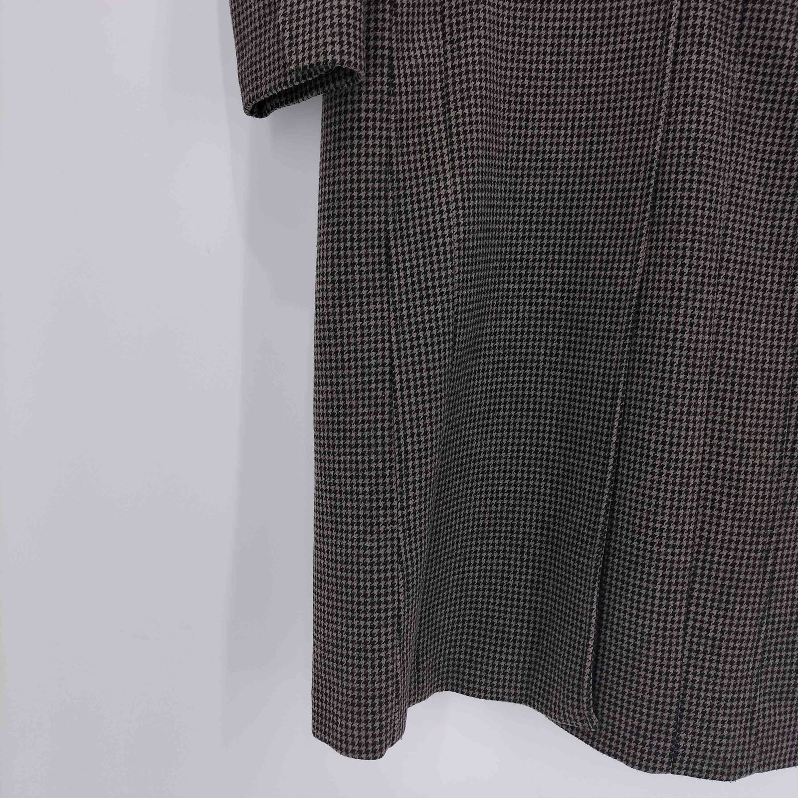 ザラ ZARA ウールミックス ハウンドトゥース コート チェスターコート 