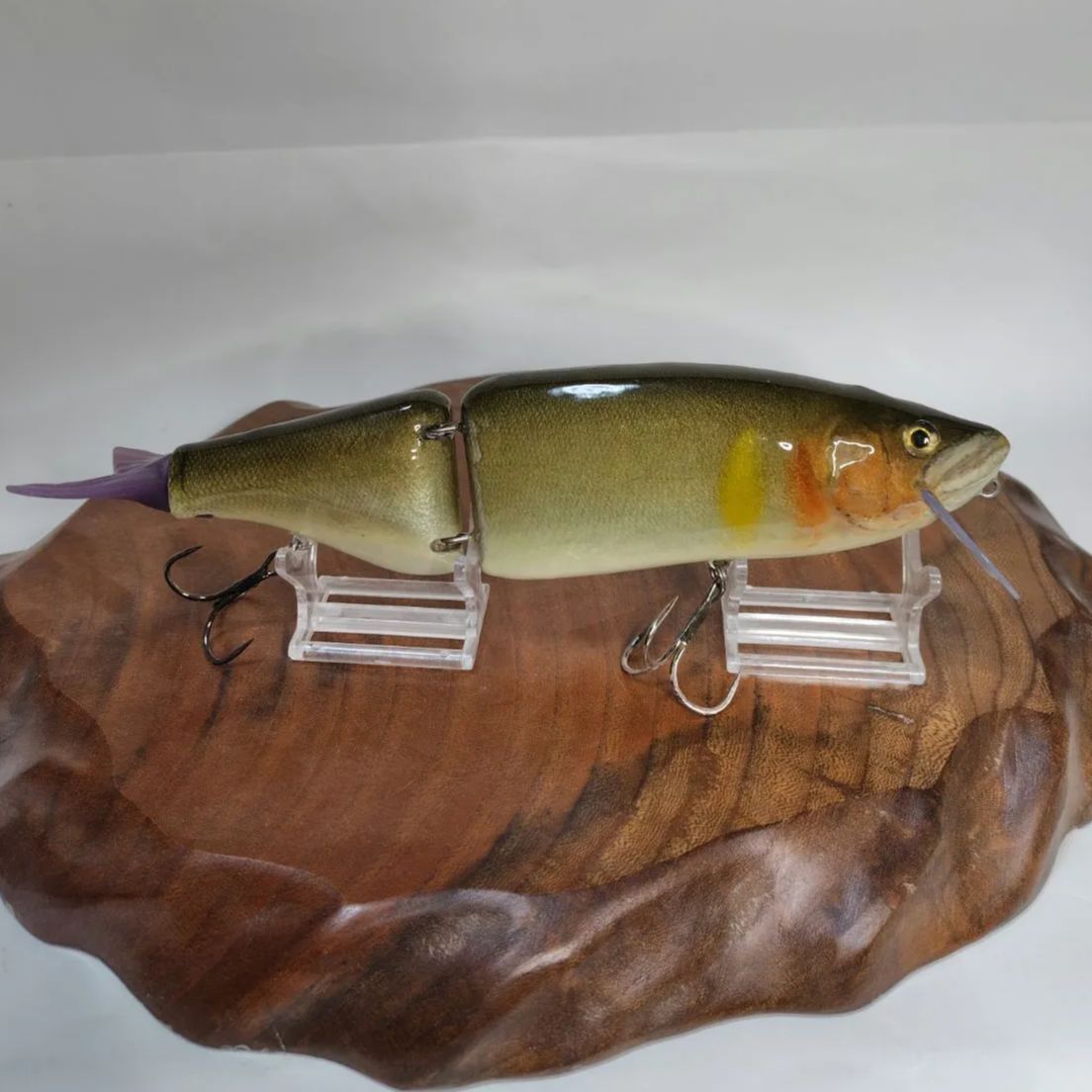 剥製魚皮ルアー クラッシュ9 鮎カスタム OLIVEOS_COM_TR