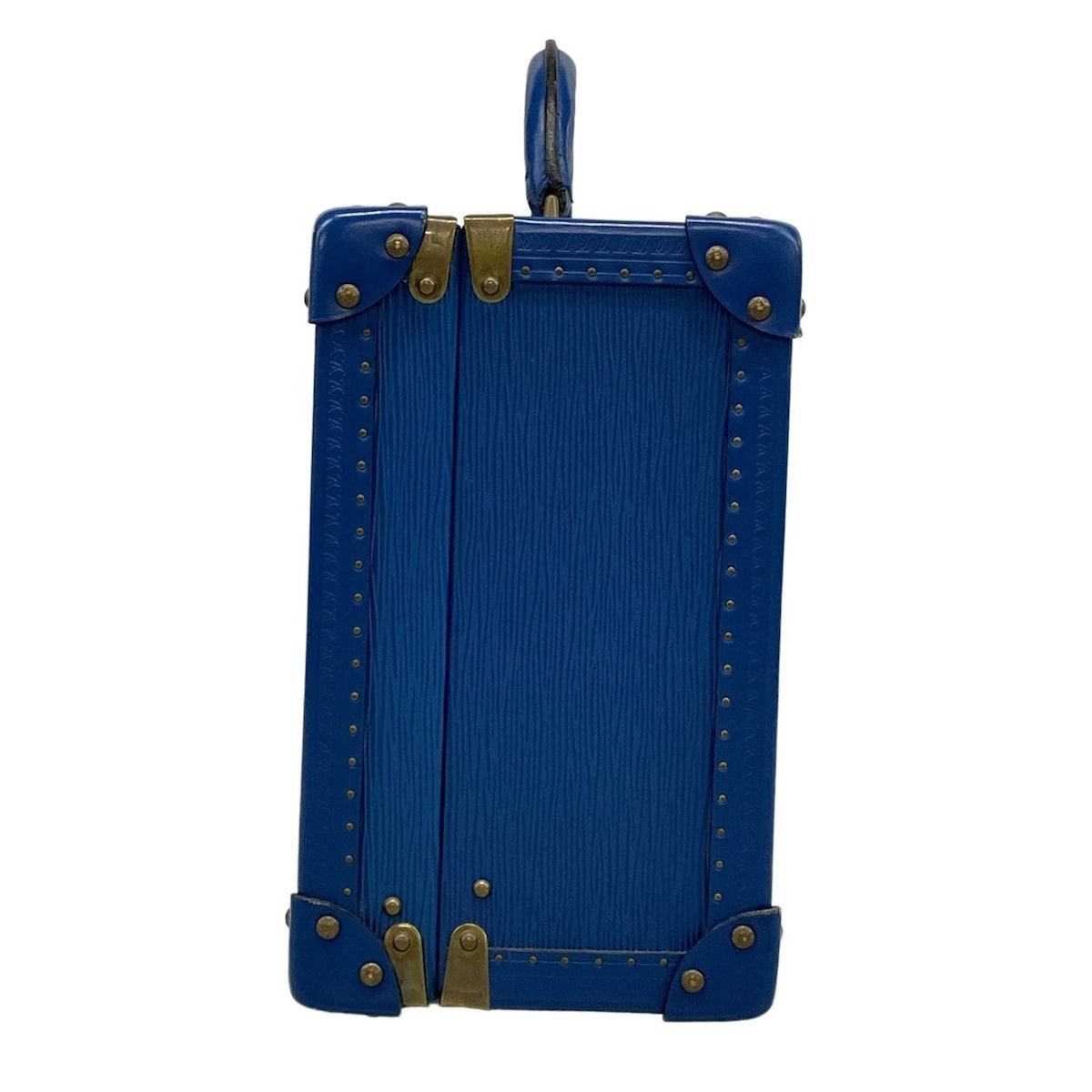 LOUIS VUITTON ルイヴィトン トランクケース エピ タボール26 トレドブルー オーダー品 レザー