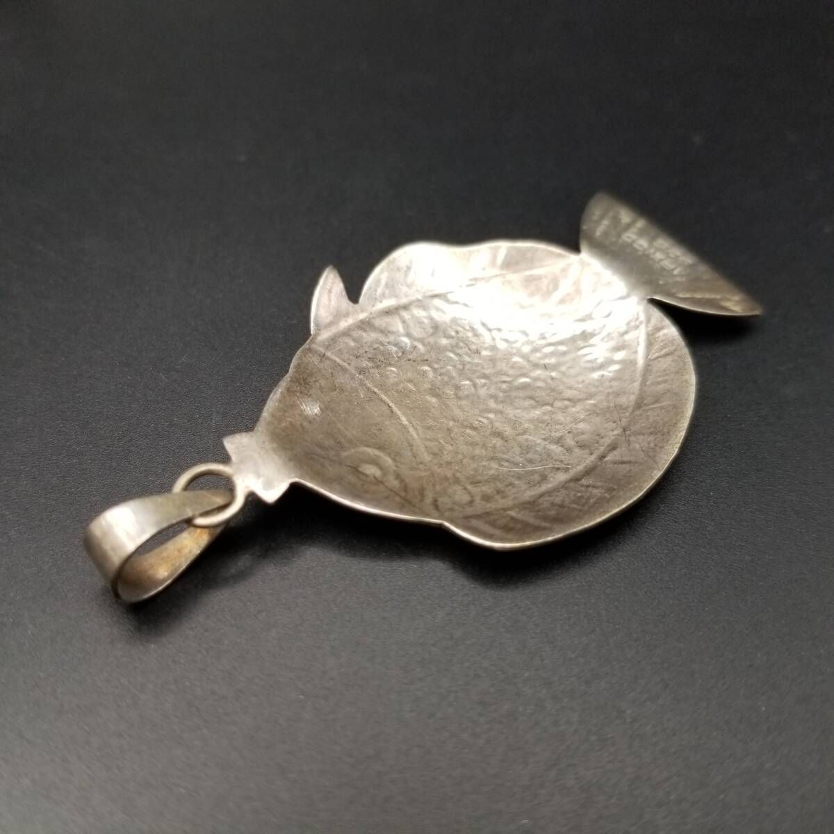 メキシコ 925 シルバー ヒラメ 魚 ヴィンテージ フィッシュ チャーム