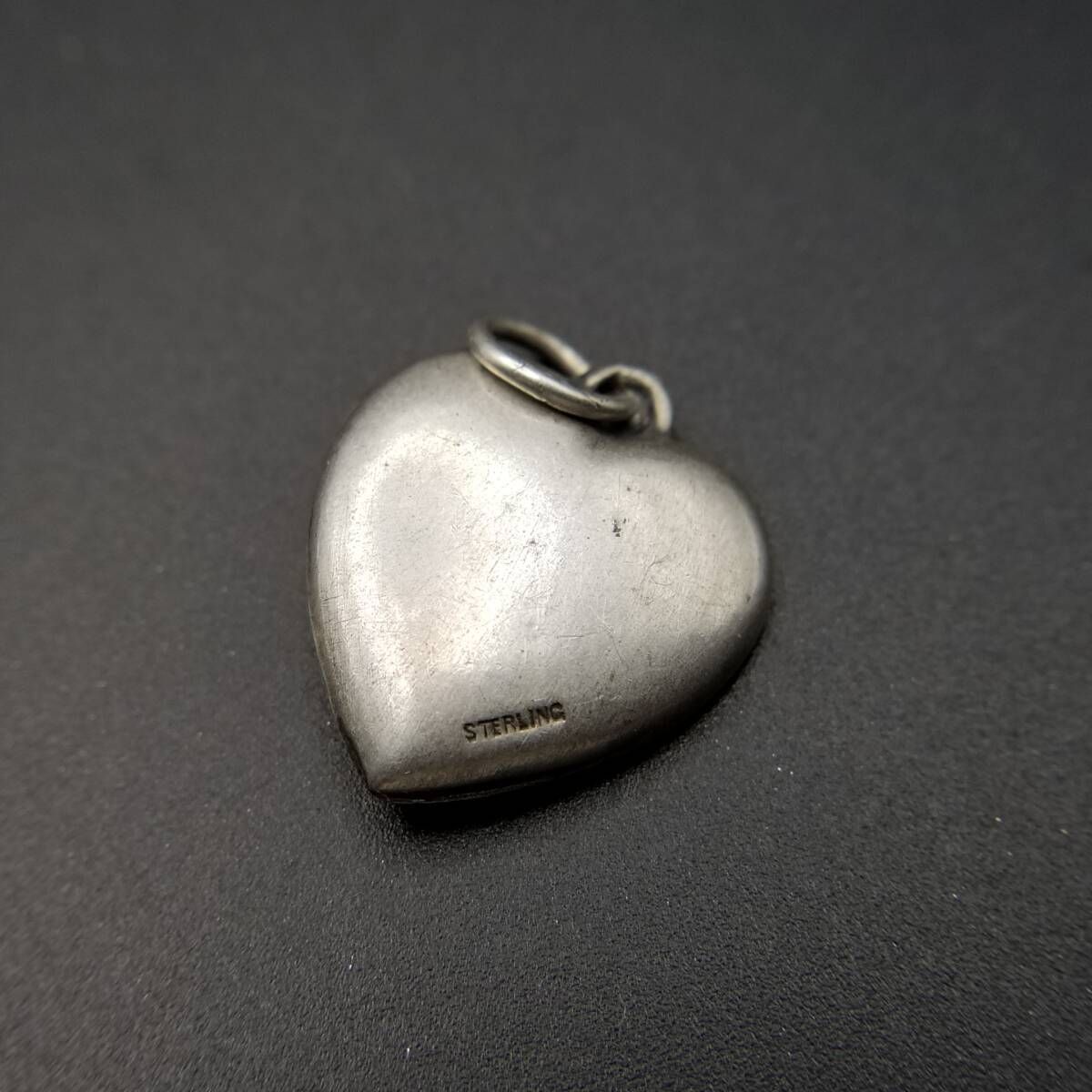 WWII期 ヴィンテージ スウィートハートジュエリー スターカット 青石