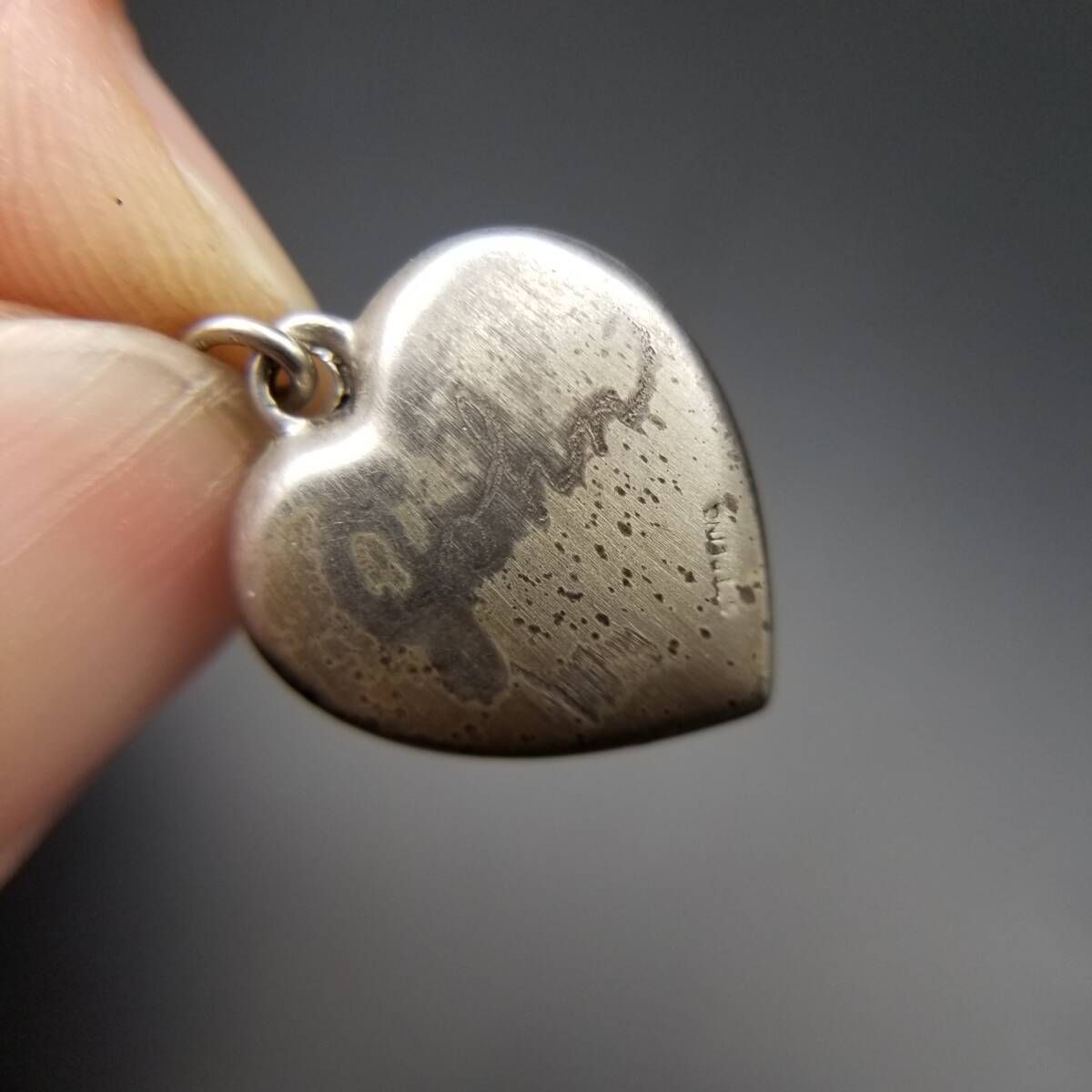 WWII期 ヴィンテージ スウィートハートジュエリー I Love U 勿忘草