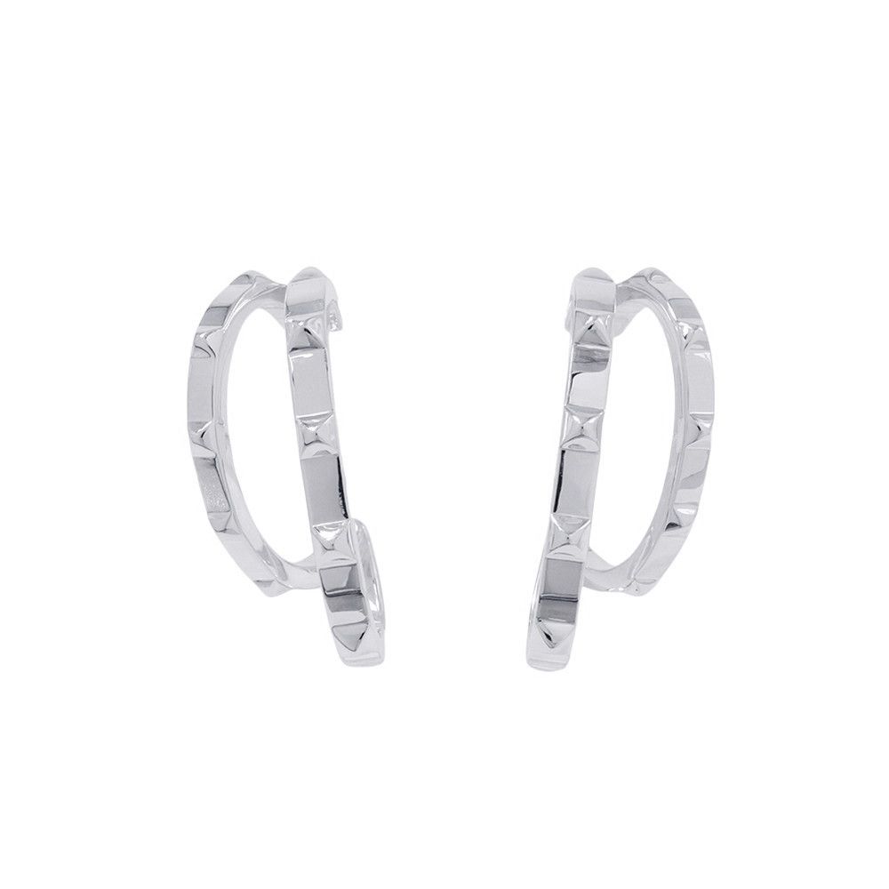 エルメス ピアス クルー ドゥ H ドロップ ピアス H125521B SV925シルバー HERMES ジュエリー