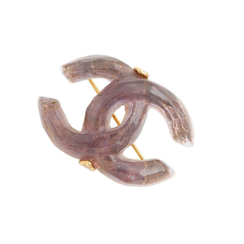 シャネル ブローチ ココマーク プラスチック 99 P CHANEL