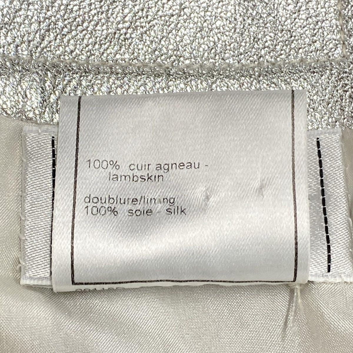 CHANEL(シャネル) スカート サイズ34 S レディース P14247 シルバー