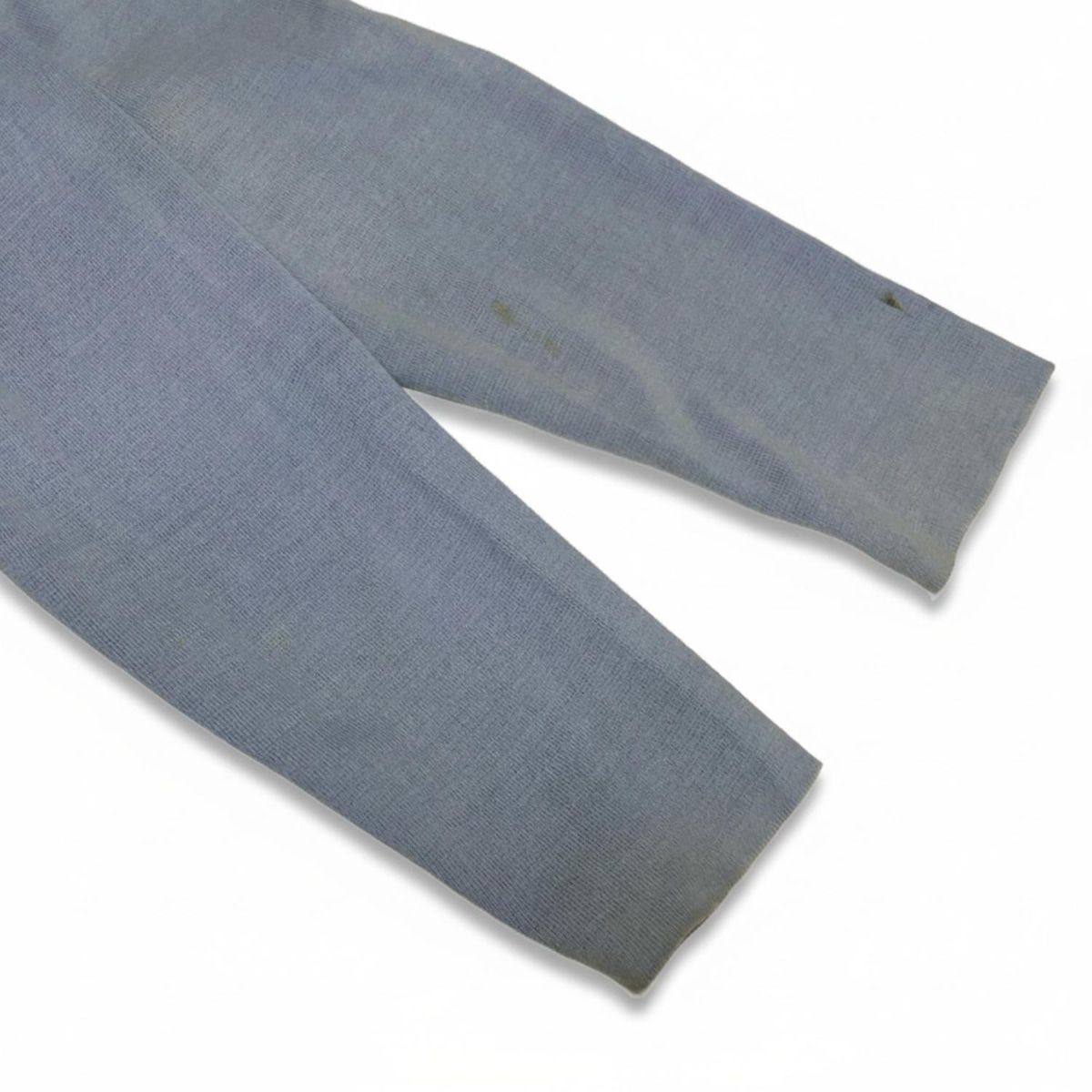 ライトブルー×黒×マルチ ニット