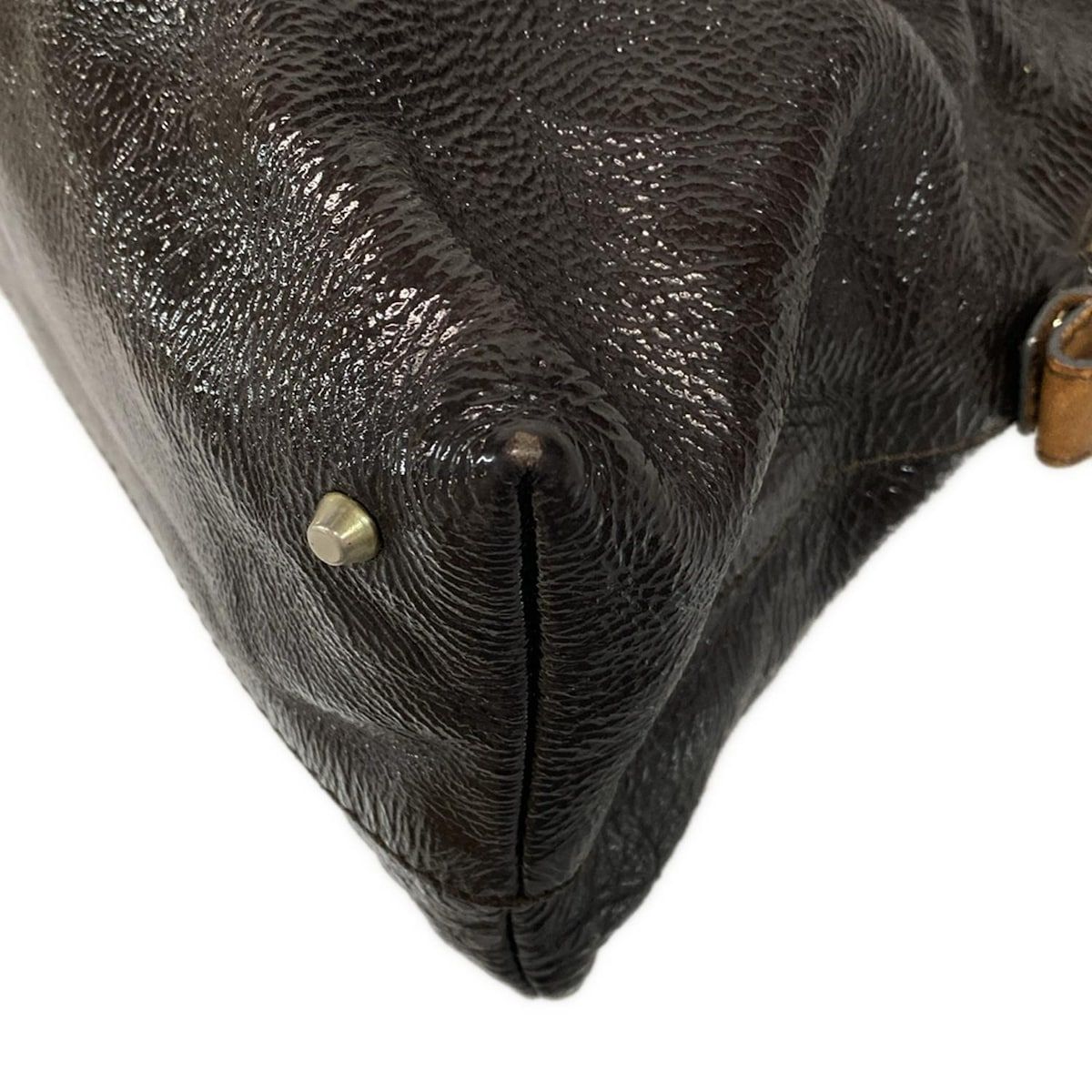 Chloe(クロエ) ハンドバッグ パディントン ダークブラウン×ブラウン