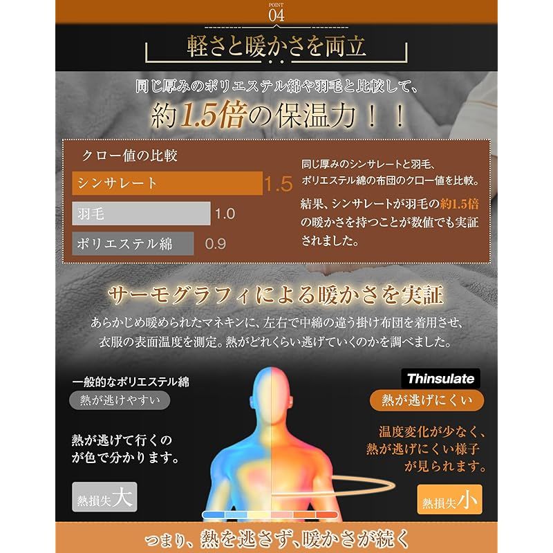 掛けふとん ライトグレー