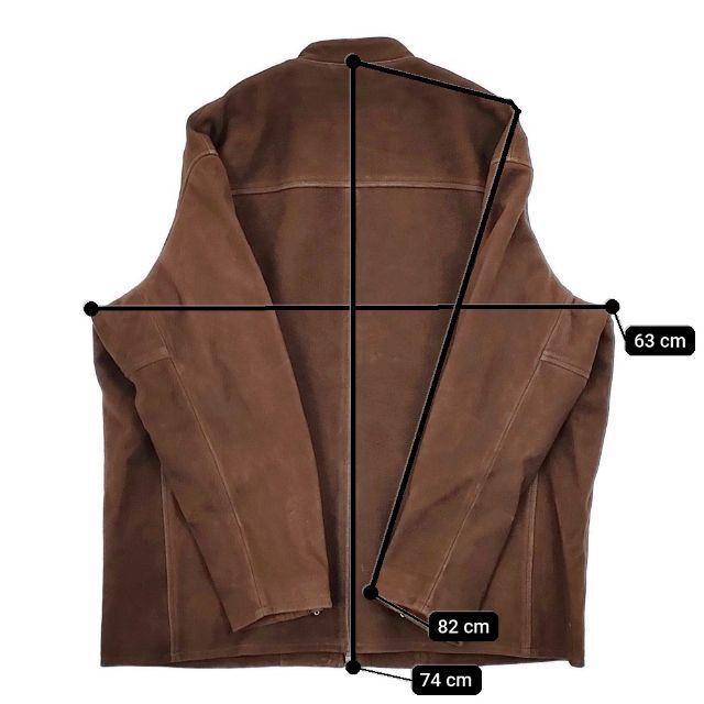 Graphpaper Goat Suede Single Riders Jacket 定価132000円 レザー