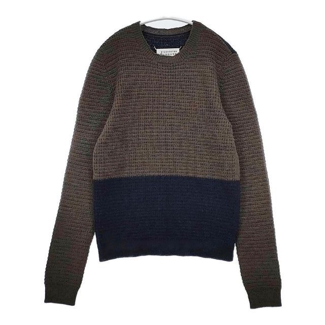 MAISON MARGIELA 10 ウールアルパカバイ 50GP004415326 150016631 セーター ニット ブラウン メンズ メゾンマルジェラ 5-1101T∞