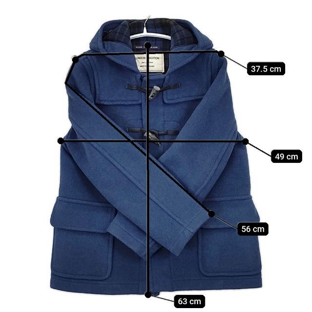 London Tradition/NIMES 別注 イングランド製 サイズ34 ショート丈