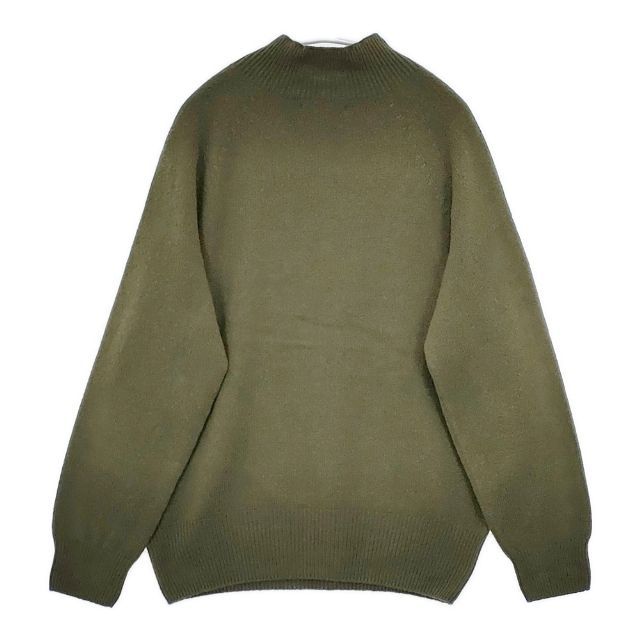 MARGARET HOWELL MERINO CASHMERE スコットランド製 578-3263003 セーター ニット 23AW カーキ レディース マーガレットハウエル 5-1101T∞