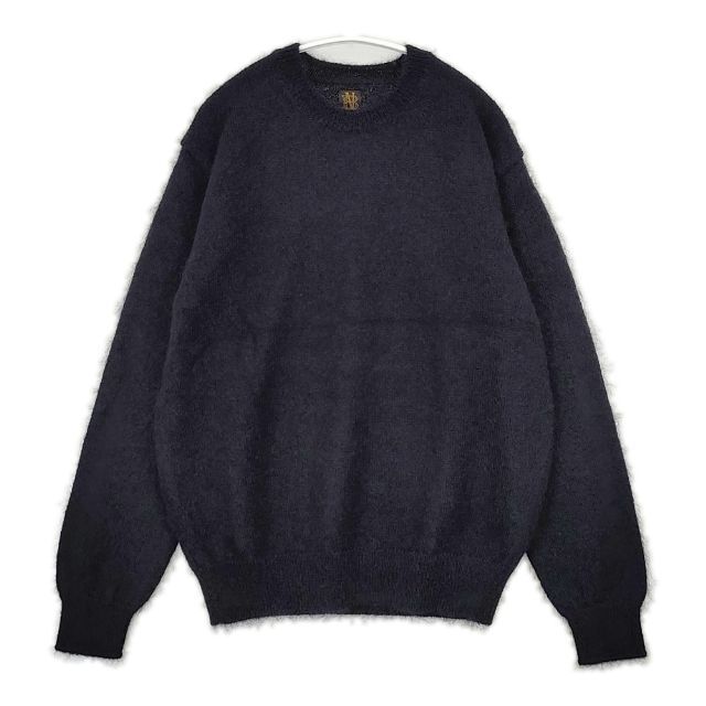 BATONER モヘア モヘヤ BN 23 FW 052 セーター ニット AW ネイビー レディース バトナー 5 1101 T∞